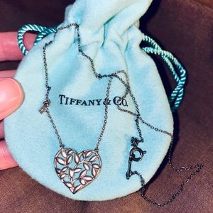 Tiffany and Co Paloma Picasso Olive Leaf heart